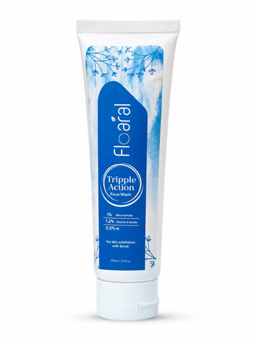 Triple Action Face Wash